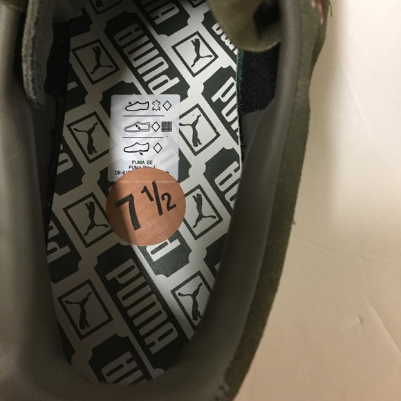 NWT women’s puma sneakers size 7.5 green - Picture 7 of 7